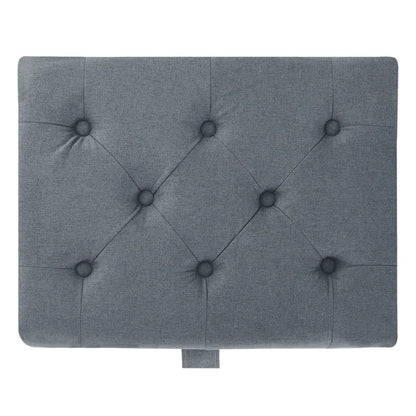 Storage Ottomans 25'' Wide Tufted Rectangle Storage Ottoman with Storage