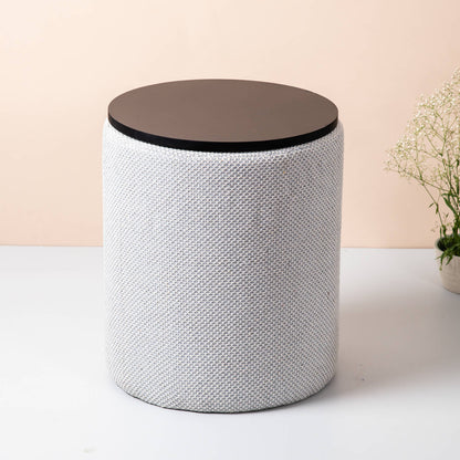 Storage Ottomans: Cotton Storage Ottoman