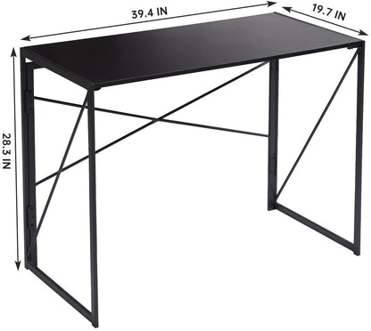 Study Table : 40" Writing Modern Computer Desk & Study Table