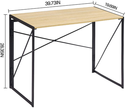 Study Table : 40" Writing Modern Computer Desk & Study Table