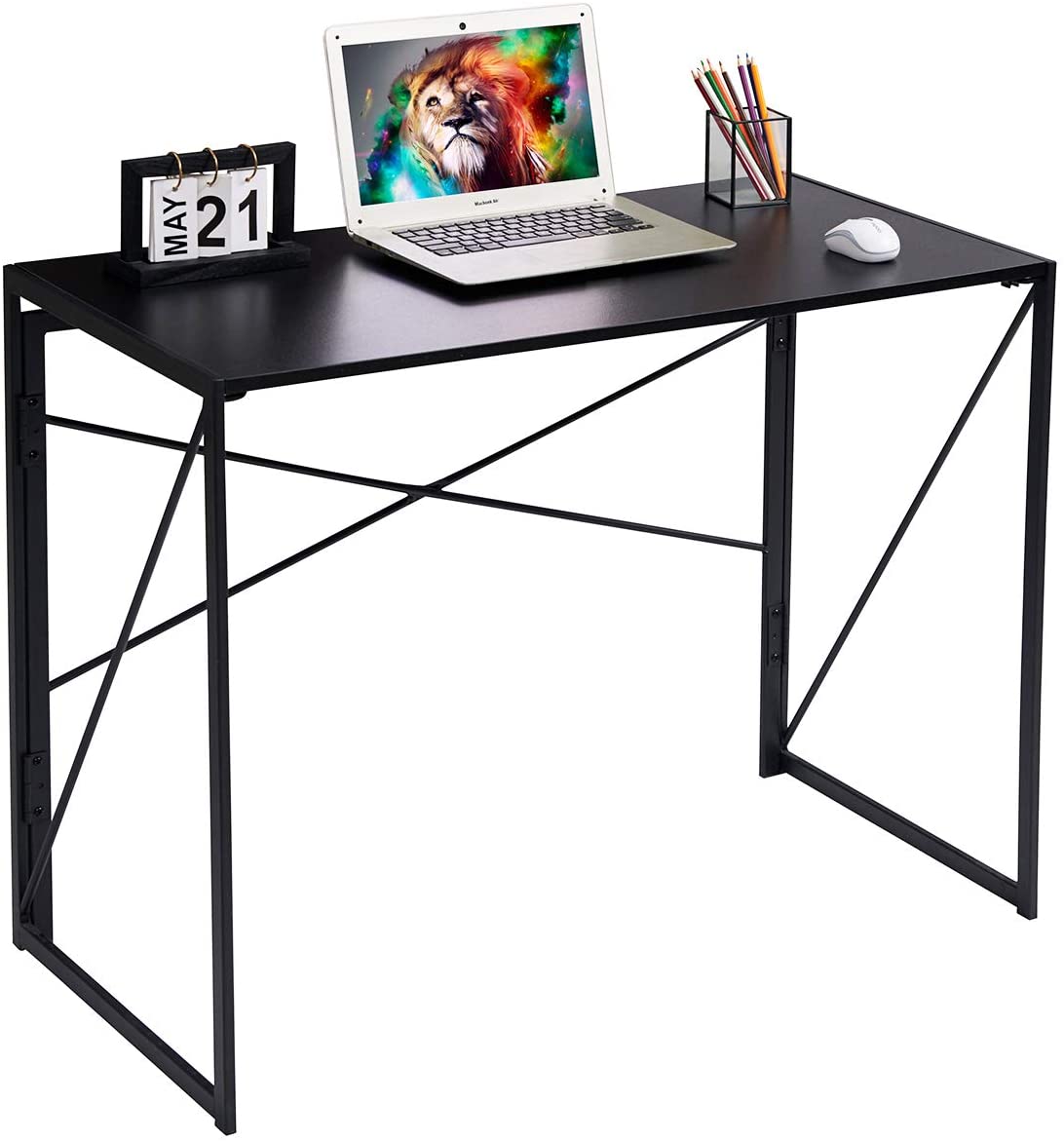 Study Table : 40" Writing Modern Computer Desk & Study Table