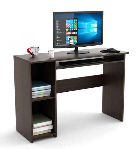 Study Table: Allium Wood Study Table, Laptop, Computer Table Desk for Home & Office (Wenge)
