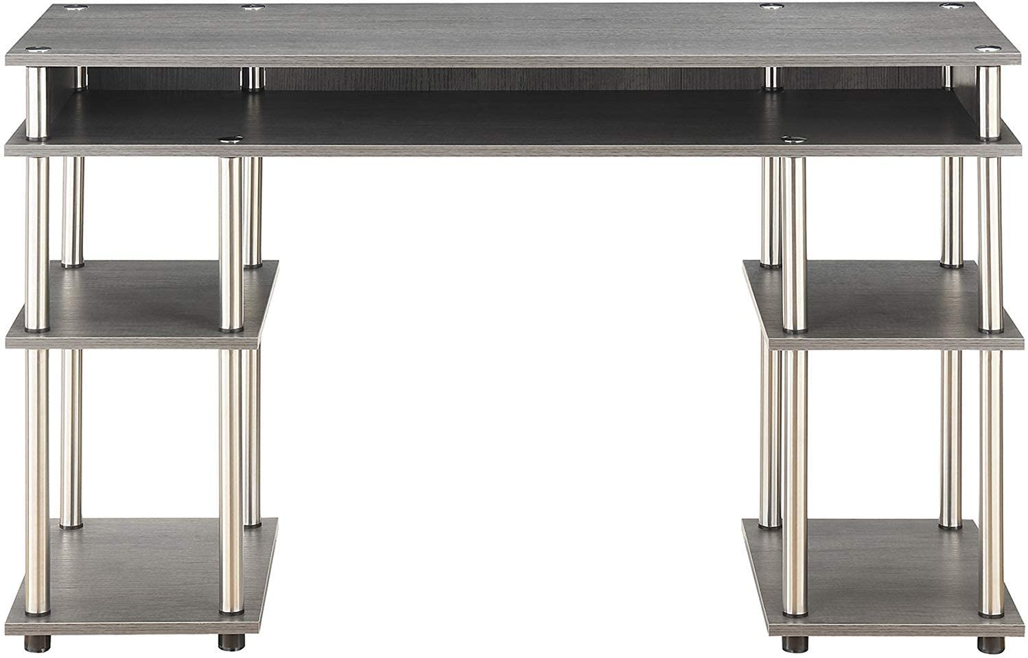 Study Table : Morden Study Table with Shelves