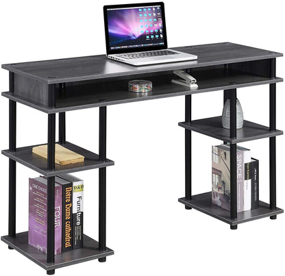 Study Table : Morden Study Table with Shelves