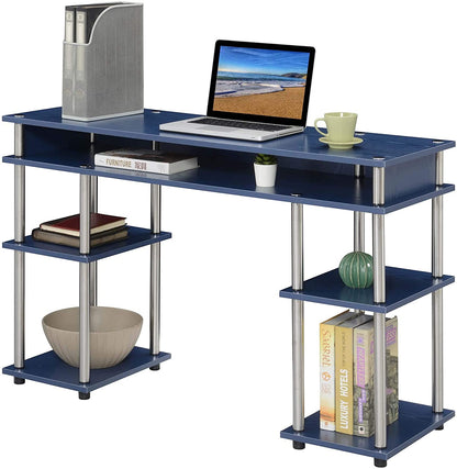 Study Table : Morden Study Table with Shelves