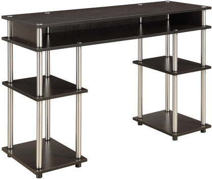 Study Table : Morden Study Table with Shelves