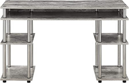 Study Table : Morden Study Table with Shelves