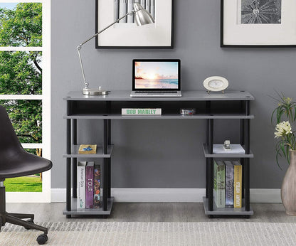 Study Table : Morden Study Table with Shelves