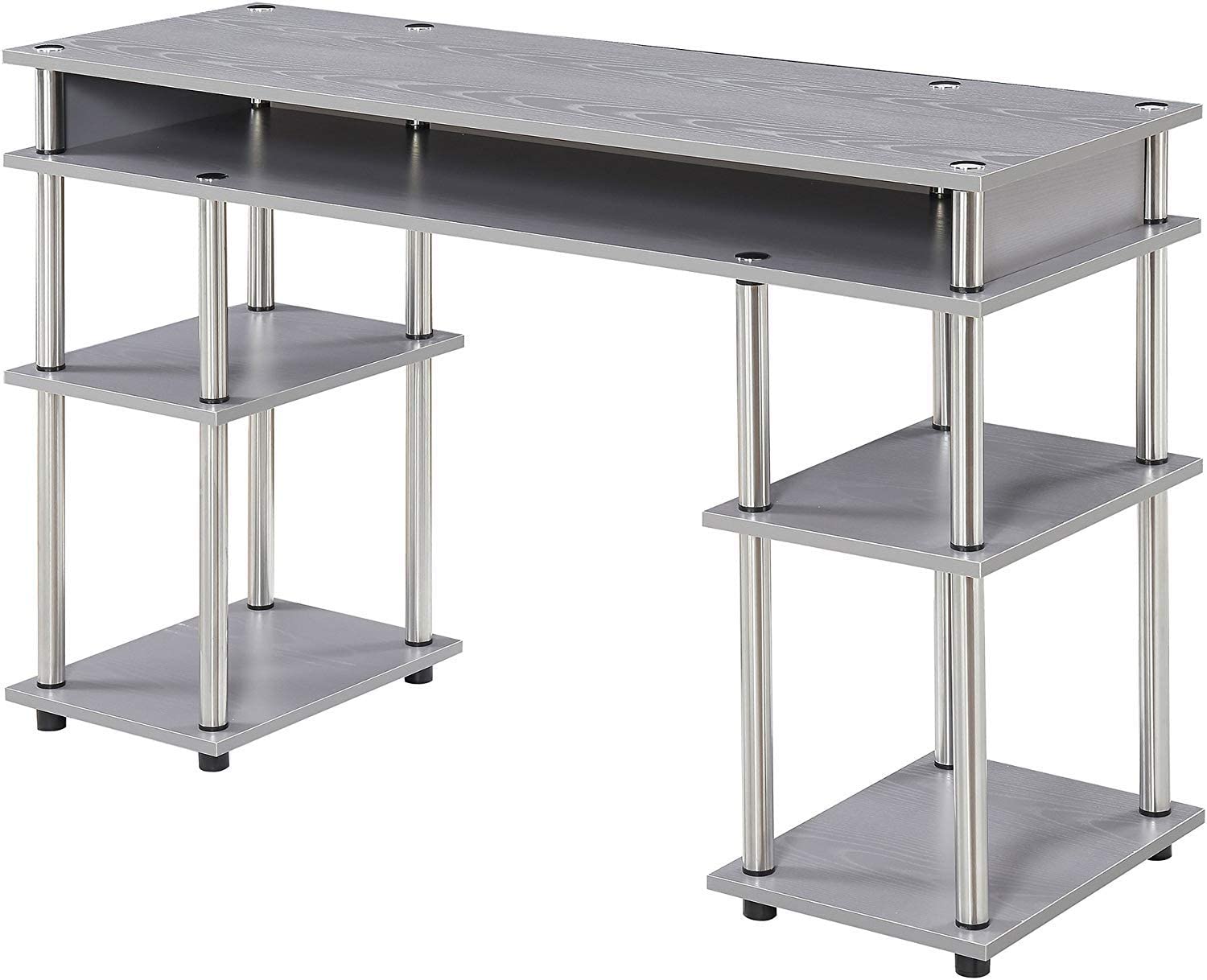 Study Table : Morden Study Table with Shelves