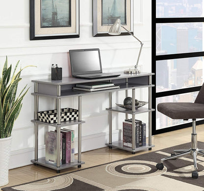 Study Table : Morden Study Table with Shelves