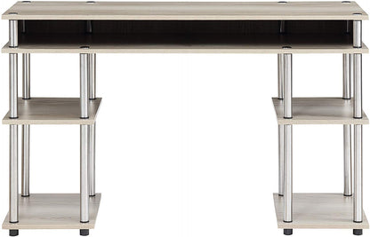 Study Table : Morden Study Table with Shelves