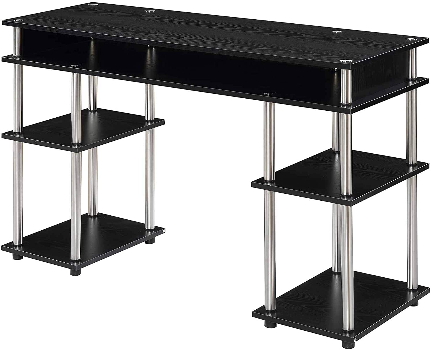 Study Table : Morden Study Table with Shelves