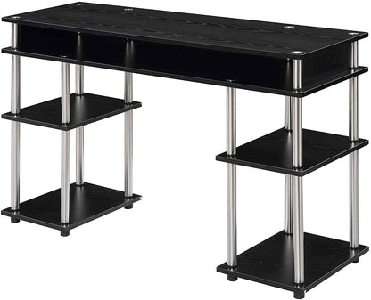 Study Table : Morden Study Table with Shelves
