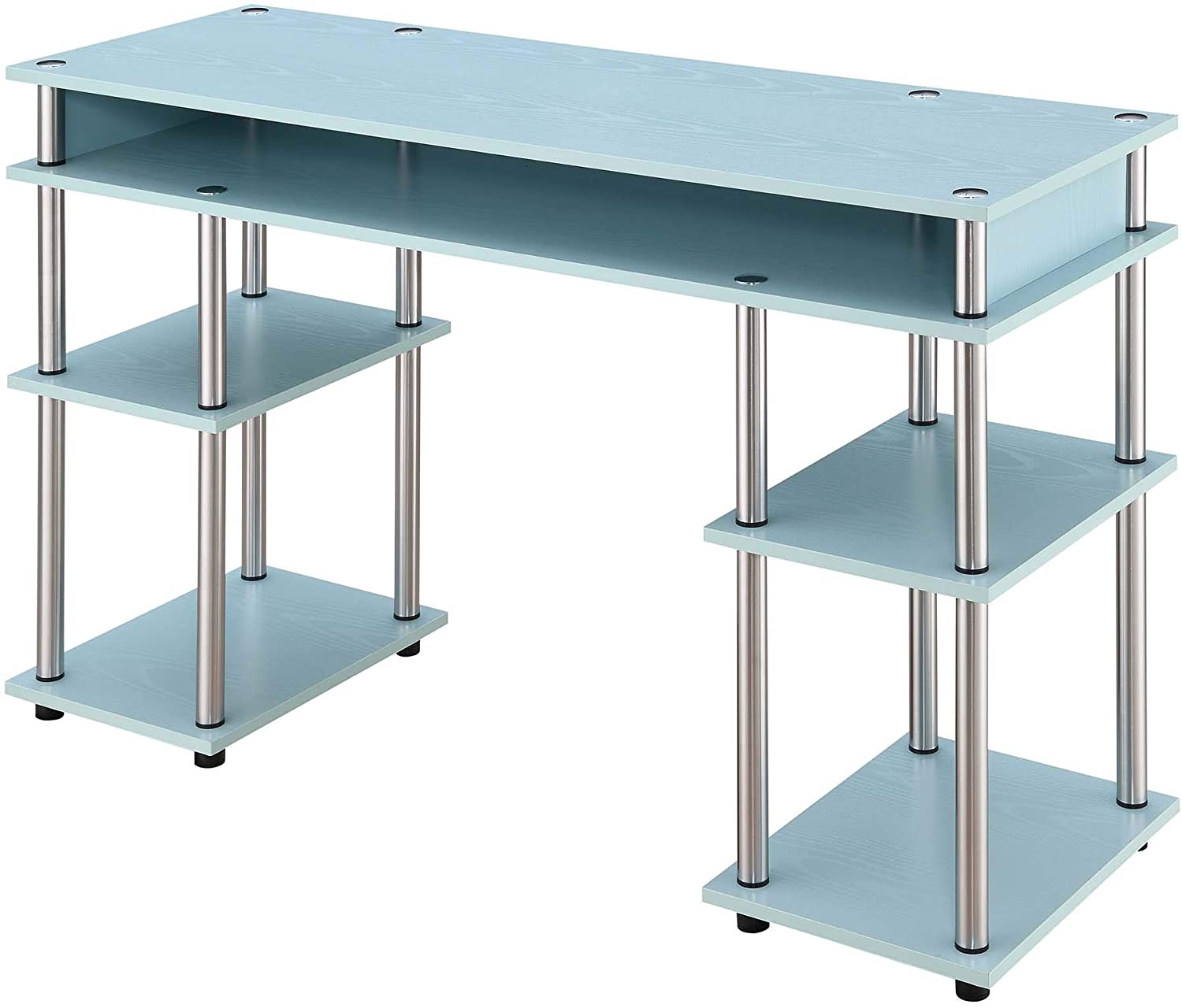 Study Table : Morden Study Table with Shelves