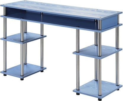 Study Table : Morden Study Table with Shelves