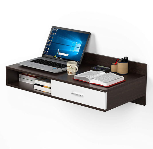 Study Table: Beynold Wall Mount Study Cum Laptop Table (Wenge)