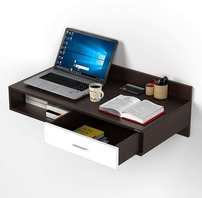 Study Table: Beynold Wall Mount Study Cum Laptop Table (Wenge)