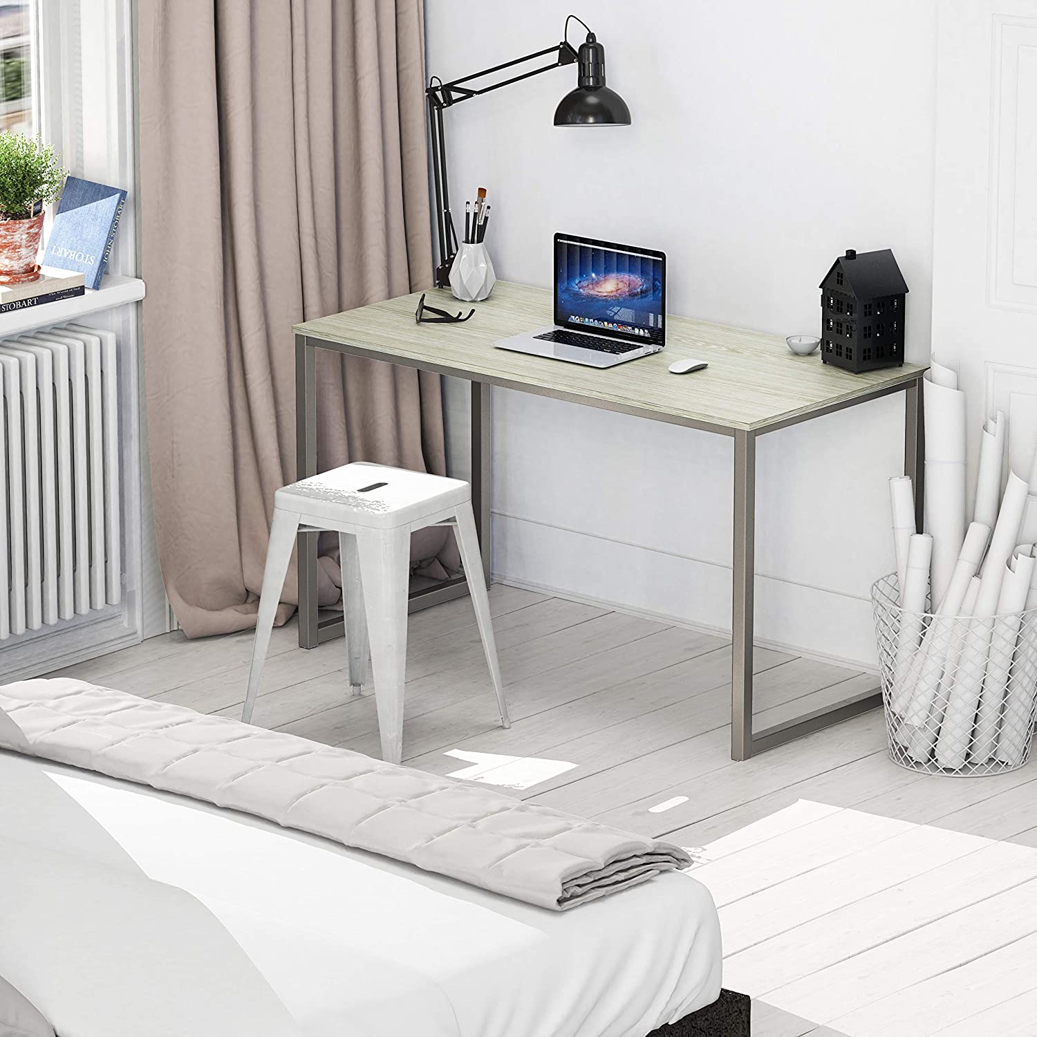 Study Table : Home Office 48-Inch Computer Desk & Study Table