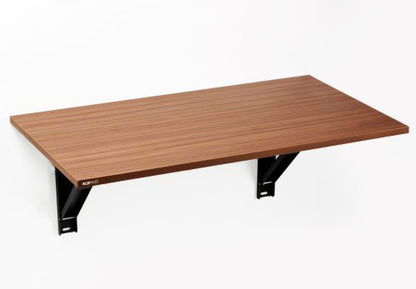Study Table: Humming Folding Wall Mounted Computer Table with Shelves