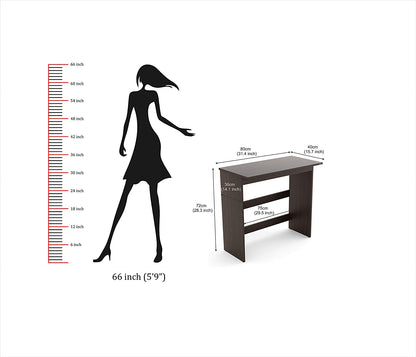 Study Table: Nard Study Table Desk for Home & Office (Large - Wenge)