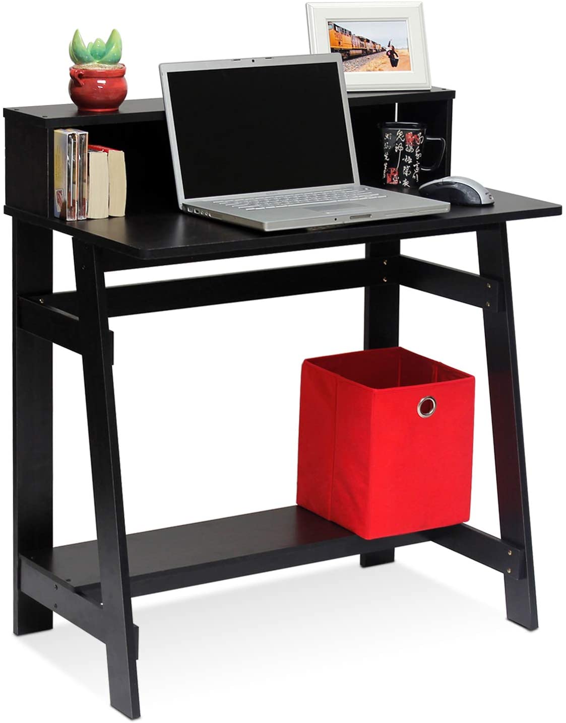 Study Table : Simplistic a Frame Study Table( Espresso)