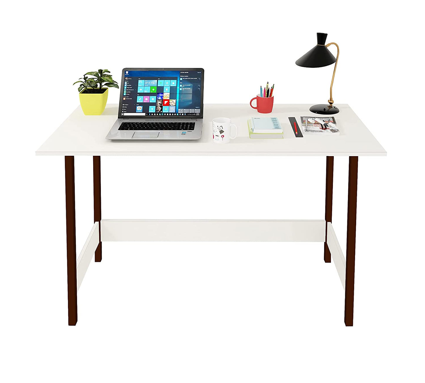 Study Table: Stowe Engineered Wood Study Table Desk for Home & Office