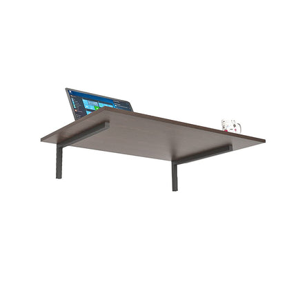 Study Table: Stowe Wood Wall Mount Study Table Desk for Home & Office Computer Table