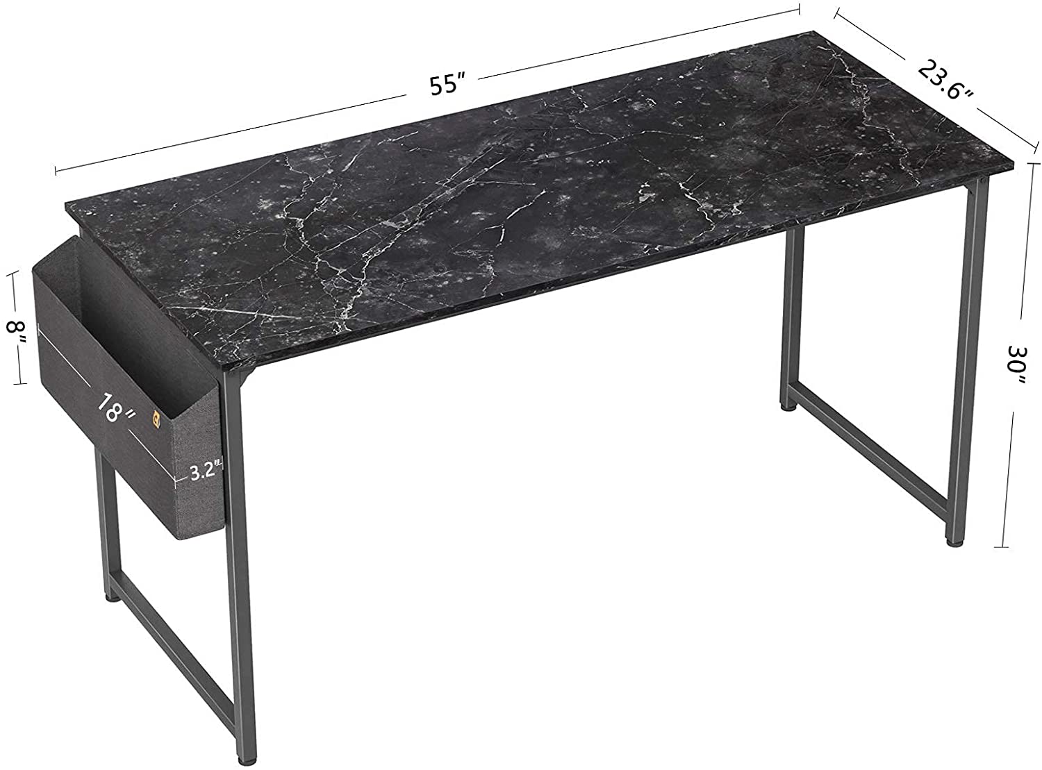 Study Table : Study Computer Desk Small Desk, Modern Simple Style PC Table
