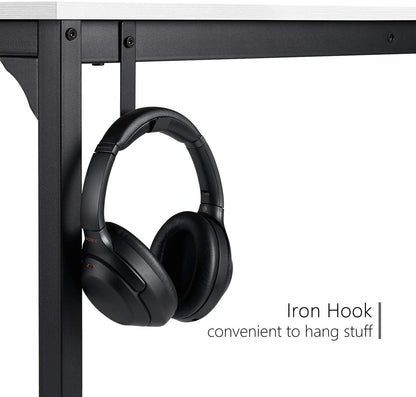 Study Table : Study Computer Desk Small Desk, Modern Simple Style PC Table