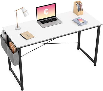 Study Tables : 40 inch Home Office Writing Study Desk with Storage Bag