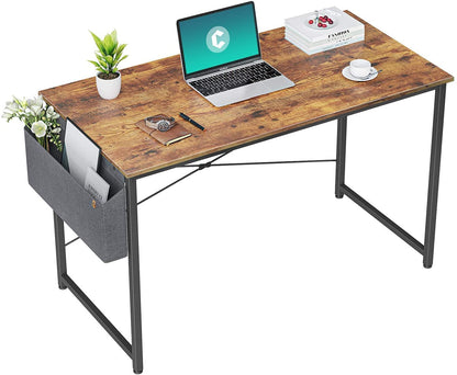 Study Tables : 40 inch Home Office Writing Study Desk with Storage Bag