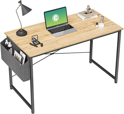 Study Tables : 40 inch Home Office Writing Study Desk with Storage Bag