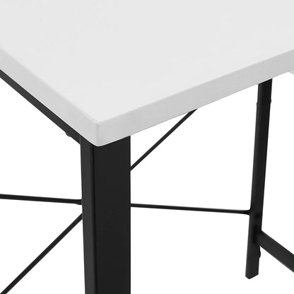 Study Tables : Basics Classic, Home Office Computer Desk With Shelves