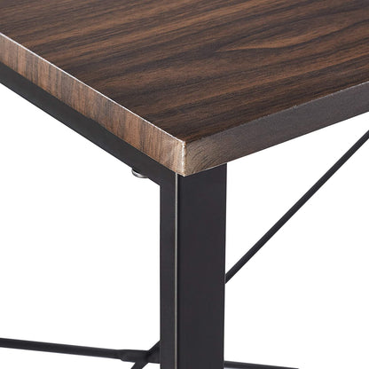Study Tables : Basics Classic, Home Office Computer Desk With Shelves