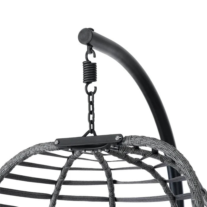 Swing Chairs: Gray Swing Chair with Stand