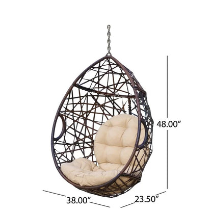 Swing Chairs: Tear Drop Hanging Swing Chair