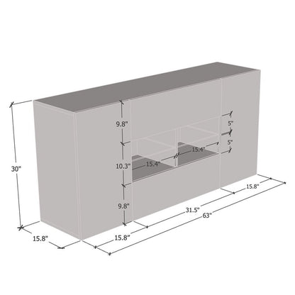 TV Console: Emmie TV Stand for TVs up to 70"