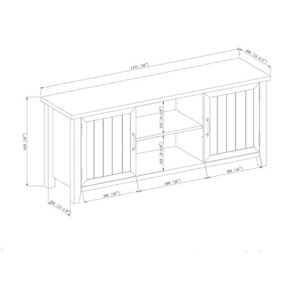 TV Console: TV Stand for TVs up to 65"