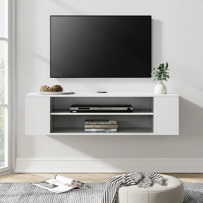 TV Panel: 70" Floating Entertainment Center for TVs  