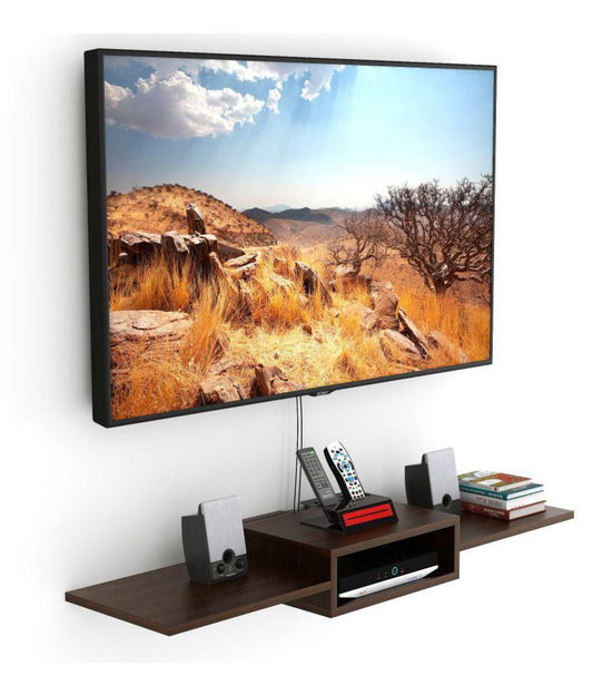 TV Stand: Ario TV Entertainment Unit/Wall Set Top Box Stand Shelf