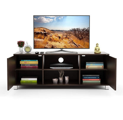 TV Stand: Karmond TV Entertainment Unit Table/Set Top Box Stand (Wenge)