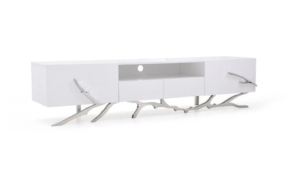 TV Stand: LANA Modern White TV Stand