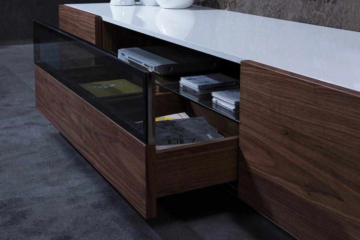  TV Stand: Modre DENI Contemporary TV Stand-