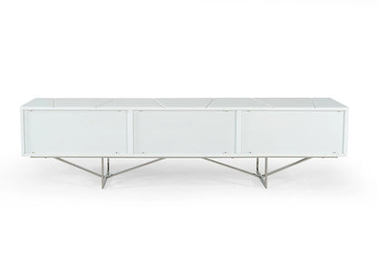 TV Stand Modrest CITY Modern White TV Stand