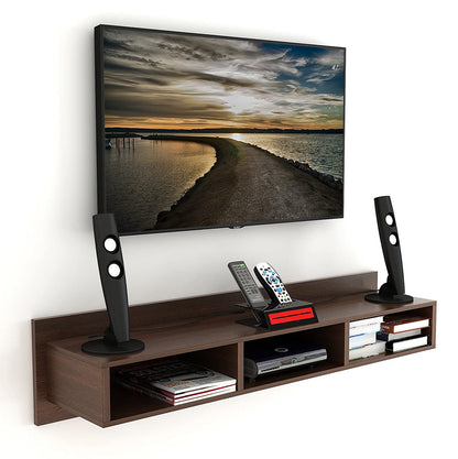 TV Stand: Woober TV Entertainment Unit Table with Set Top Box Stand