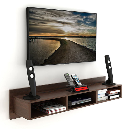 TV Stand: Woober TV Entertainment Unit Table with Set Top Box Stand