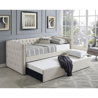 Trundle Bed: Twin Daybed with Trundle