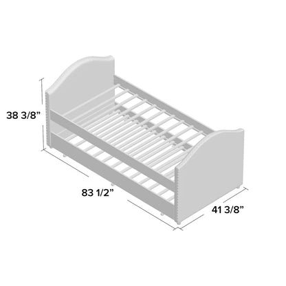 Trundle Bed: Twin Daybed with Trundle