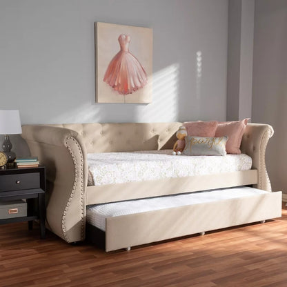 Trundle Bed: Twin Daybed with Trundle