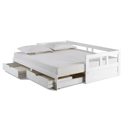Trundle Bed: Twin Daybed with Trundle Bed